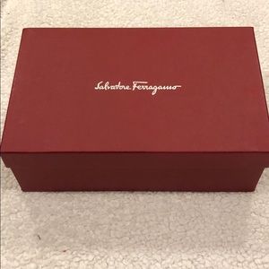 Salvatore Ferragamo Shoe Box and Shoe Bags